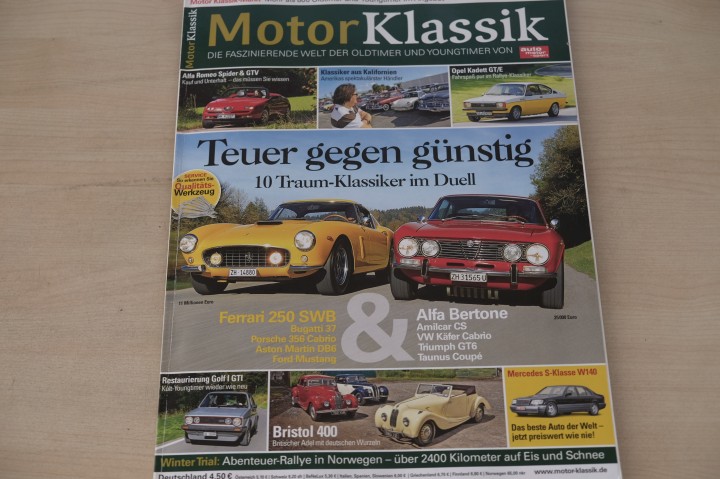Deckblatt Motor Klassik (03/2015)